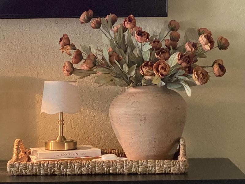 BRAND NEW MICHAELS STORES BROWN PEONY STEMS BY ASHLAND 10 STEMS VIRAL RARE!
