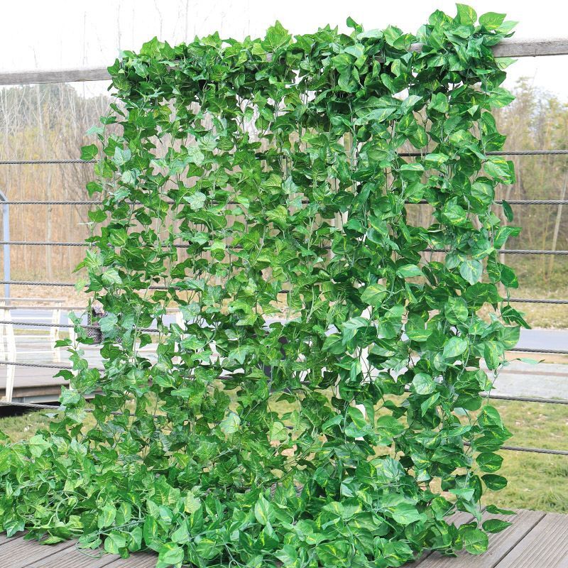 12 Strip 72 Leaves 200cm Artificial Vine Fake Ivy Plant Home / Garden Decor NEW