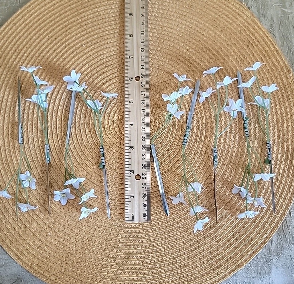 41 Piece Lot Artificial Flowers Daisy Carnation Paperwhite Greenery Floral