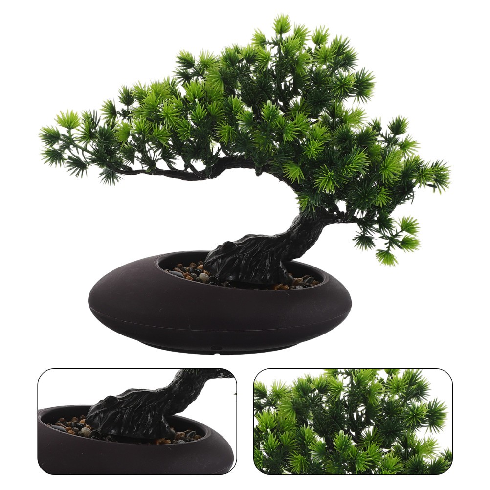 Artificial Bonsai Plants Simulated Tree Desktop Decoration Feng Shui