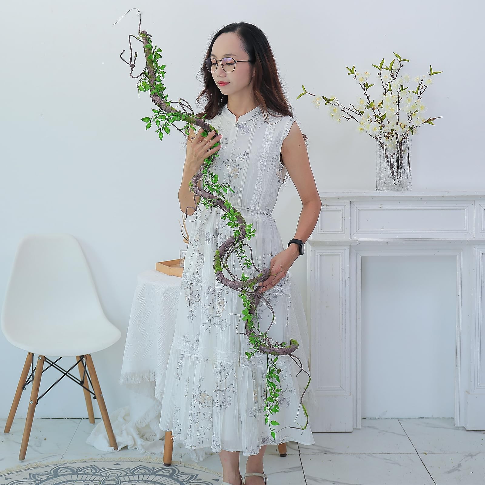 Artificial Tree Vine 71in Bendable Green