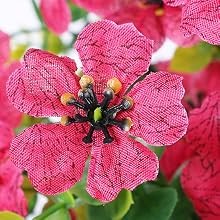 Artificial Faux Hanging Flowers Plants for Spring Outdoor Outside Decoration, 2