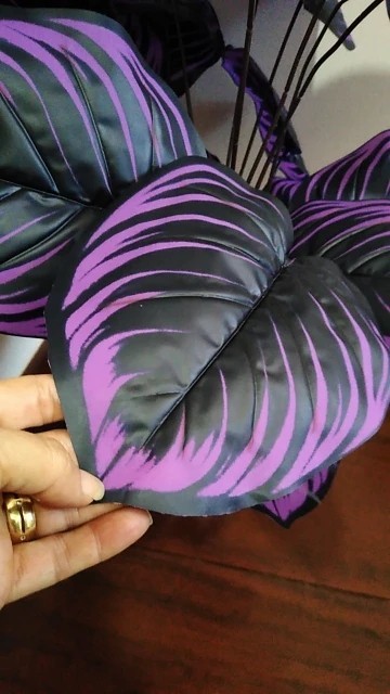 Artificial Monstera Plant Large Faux Tropical Palm Leaves Home Garden Decor