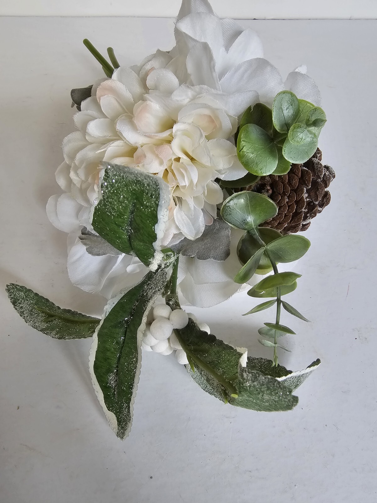 Christmas Noel Floral Boutique & Faux Pine Tree Bundle