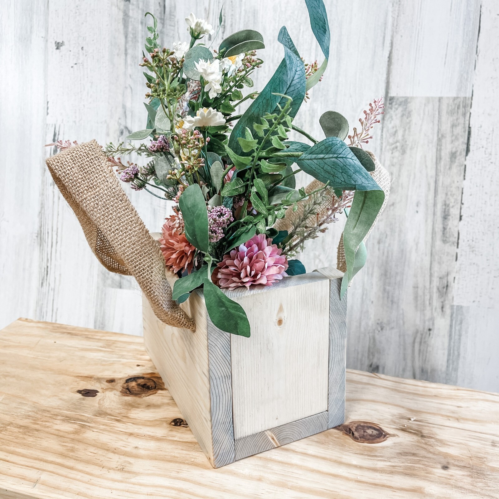 Wood Floor Purse