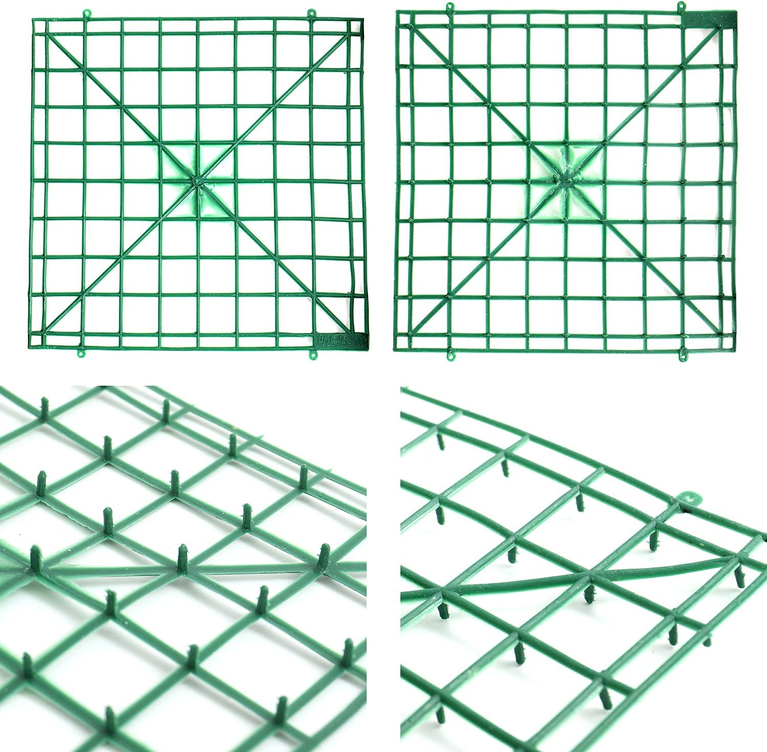 Artificial Flower Grid Panels,DIY Flowers Wall Frames,Flowers Wall Arches Backdr