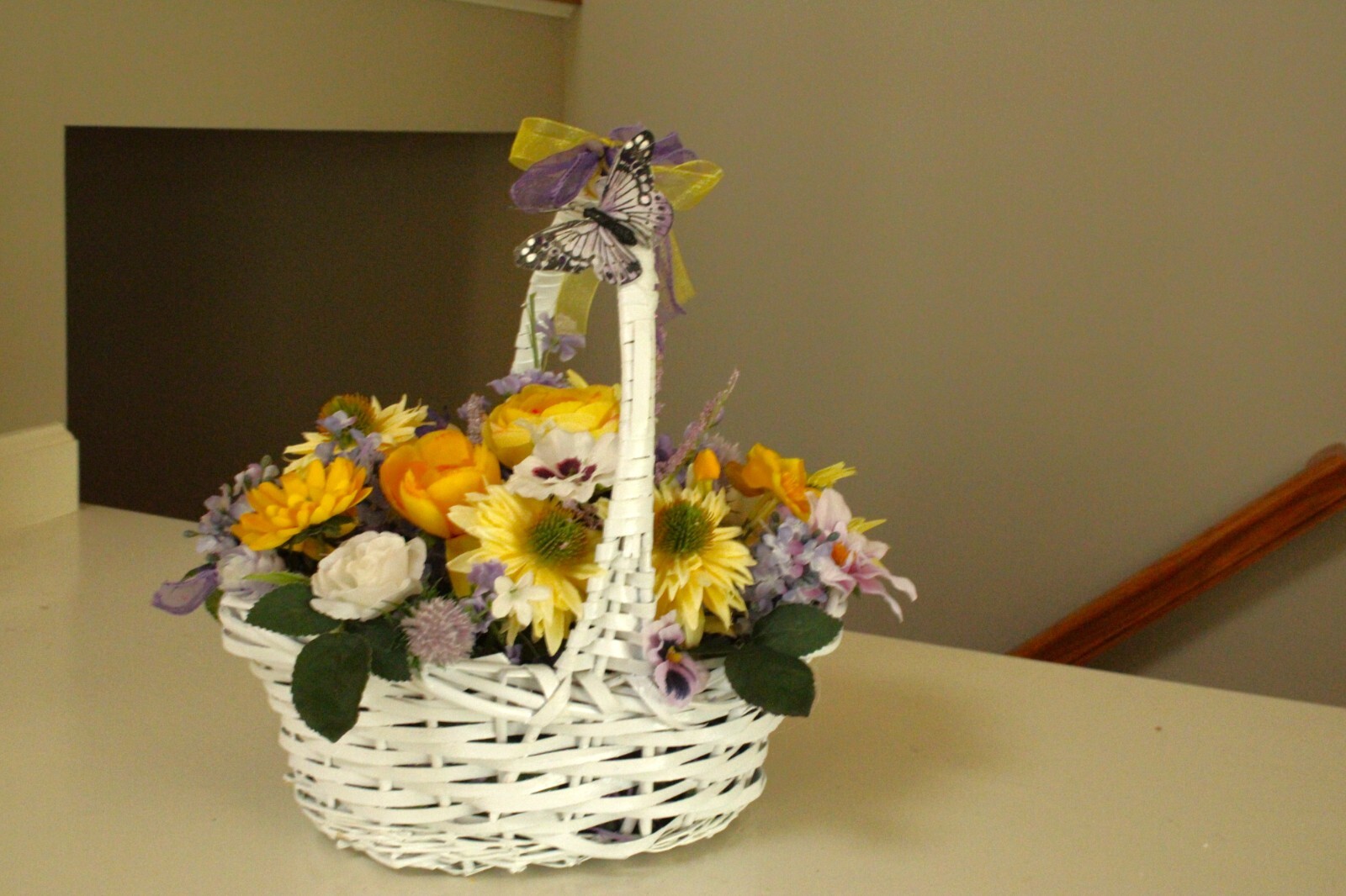 Sunny Day Flower Basket