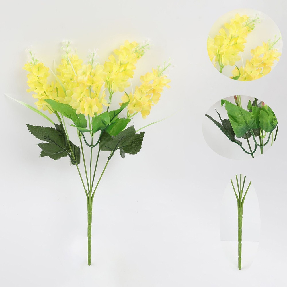 Vibrant Hyacinth Wisteria Artificial Flower for Home and Event Decoration