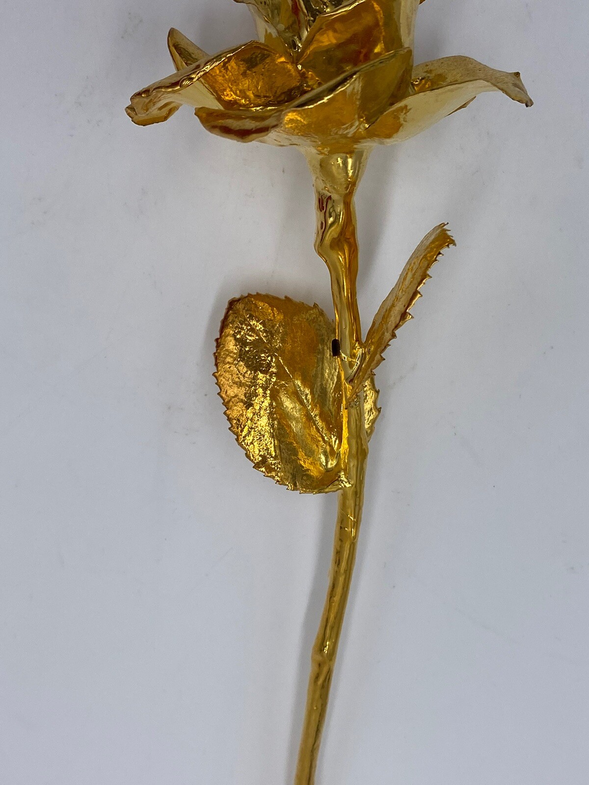 REAL ROSE ONE OF A KIND Dipped 24 K Gold Valentines Sweetheart Love