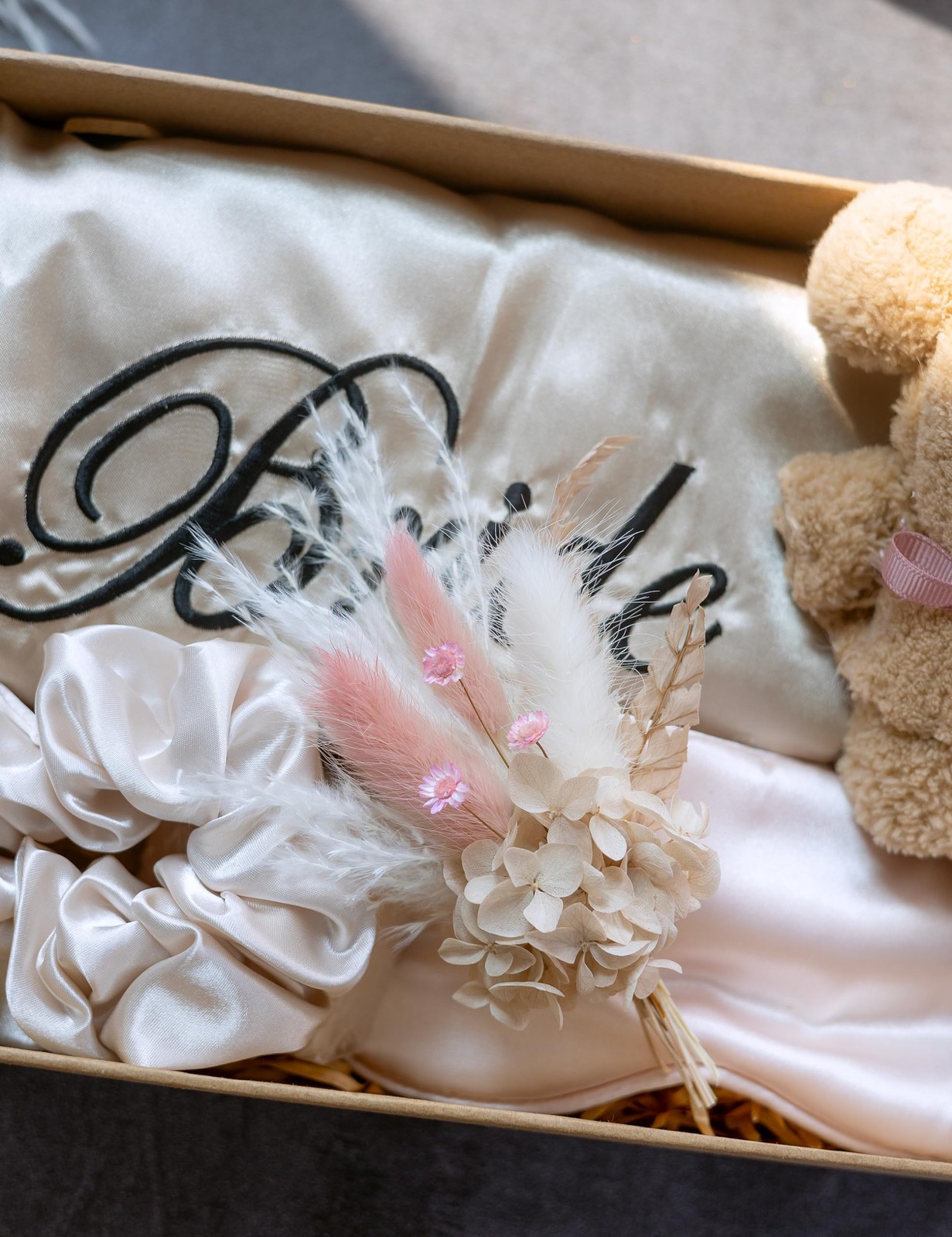 6 Pack Dusty Pink Miniature Small Dried Pampas Grass Flower Bouquet Crafts