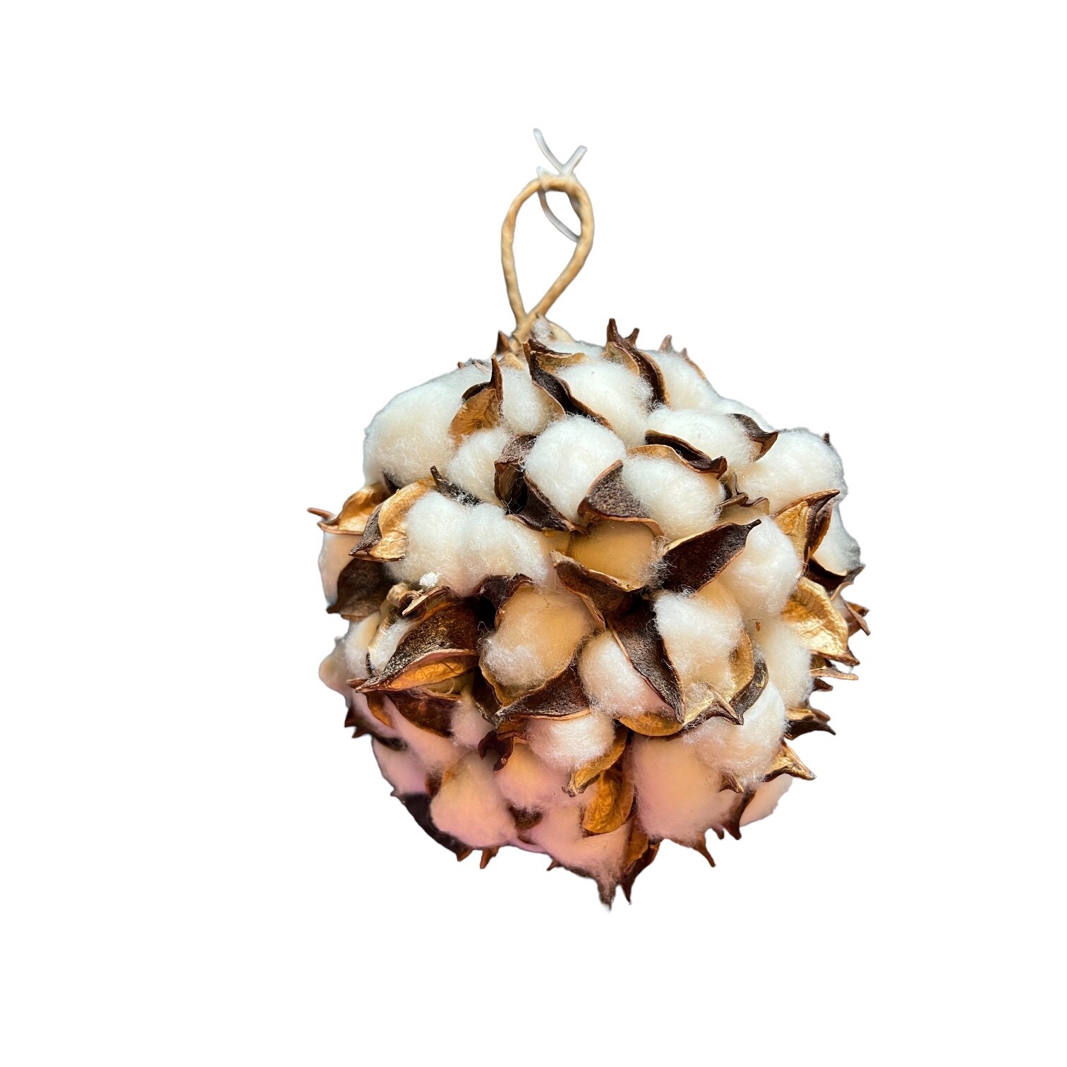 Primitive Dried Pine Needles Natural Cotton Ball Home Office Spa Wedding Decor