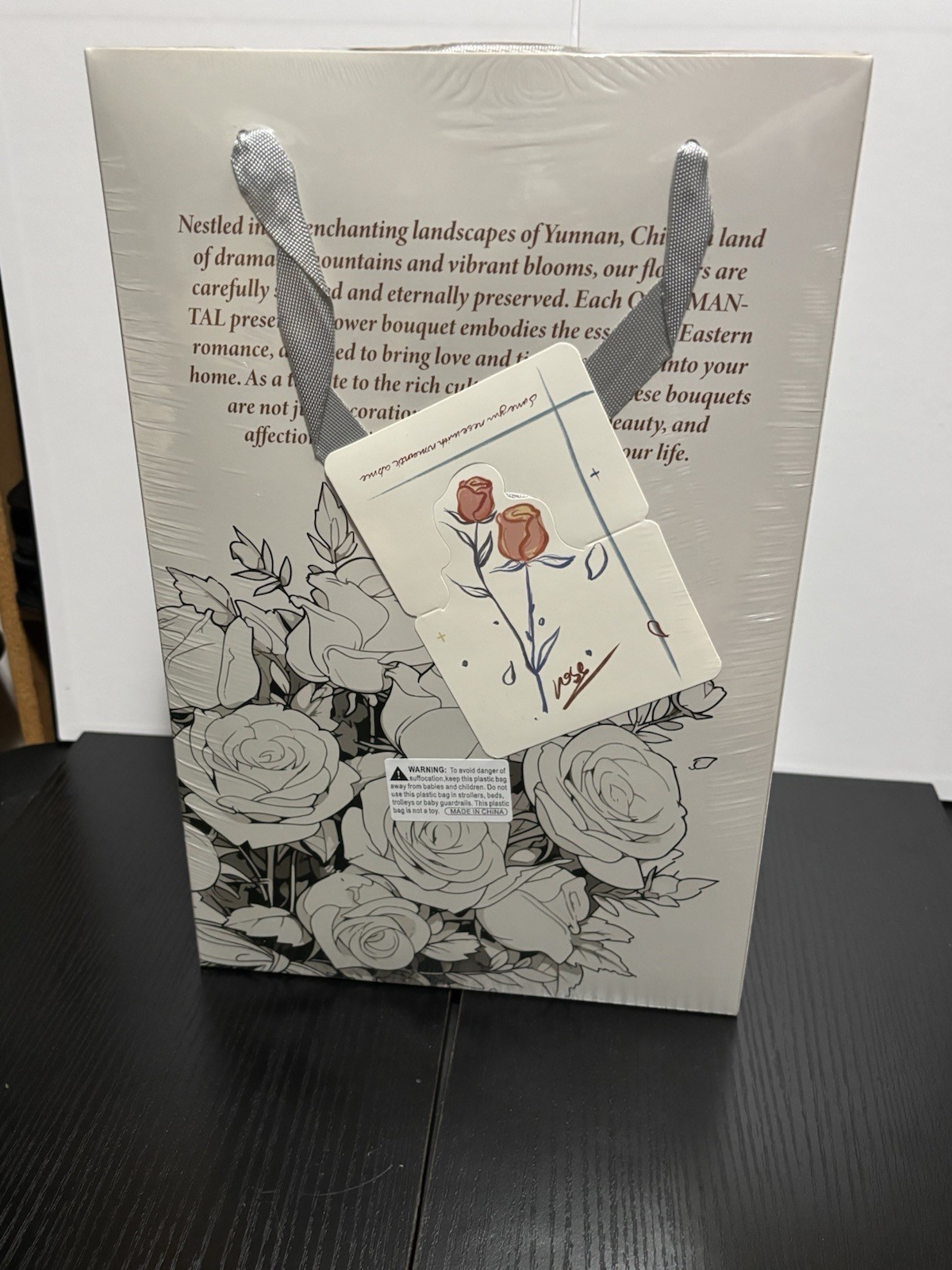 Preserved Flower Bouquet Flowers Gift Valentines Anniversary Mixed Flowers Box