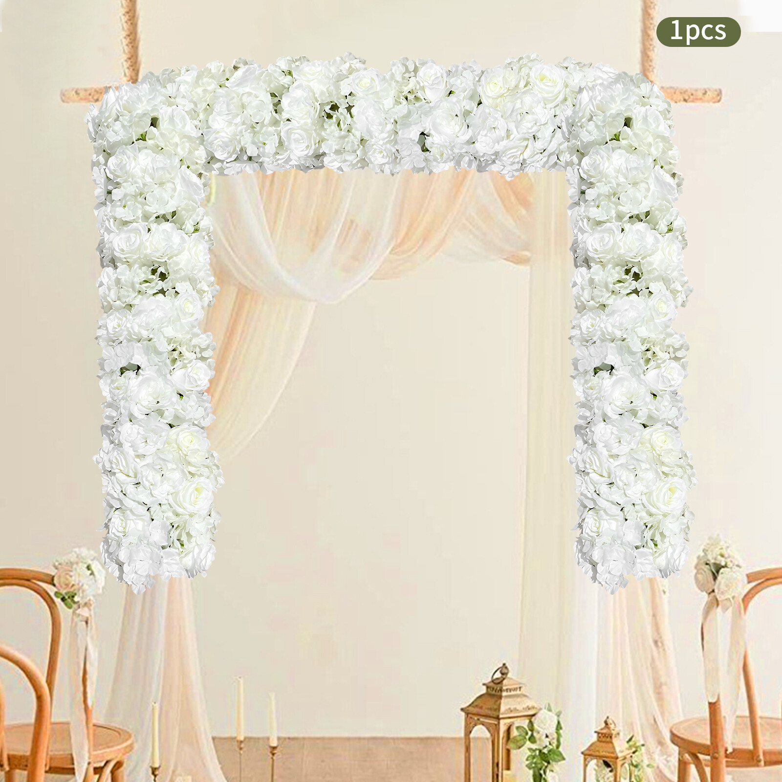 Artificial Flowers Artificial Silk Flowers Row 100*25cm for Home Party Wedding