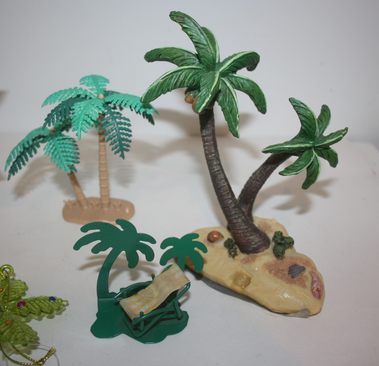Palm Tree Lot Beach Party Ornaments Vase Nautical Decor