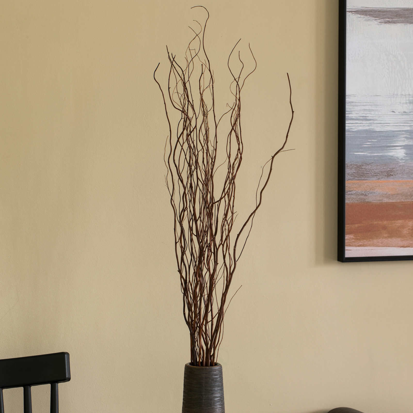 Decorative Dry Branches Authentic Willow Sticks for Home Decoration, Vase Filler