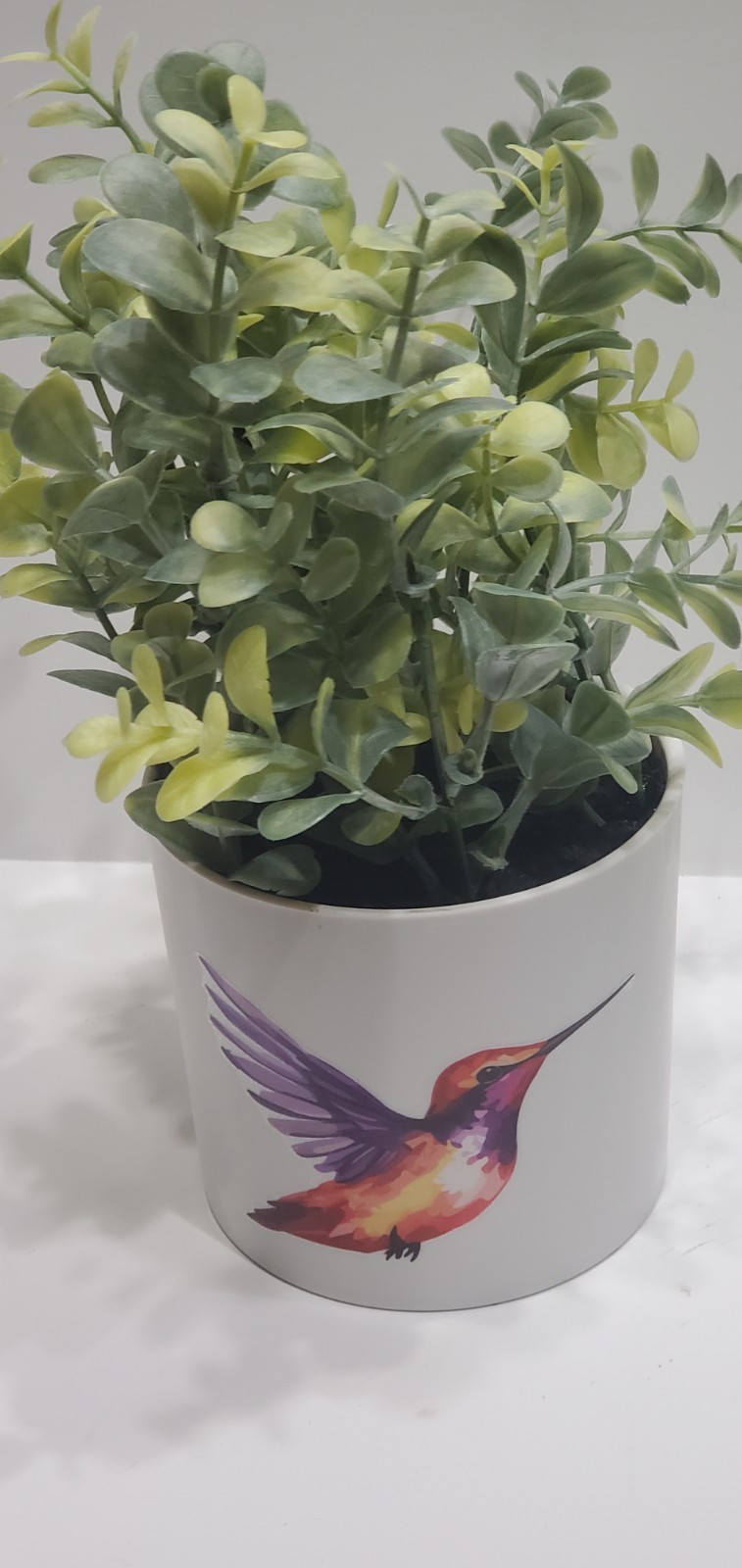 Light Up Potted Faux Plant