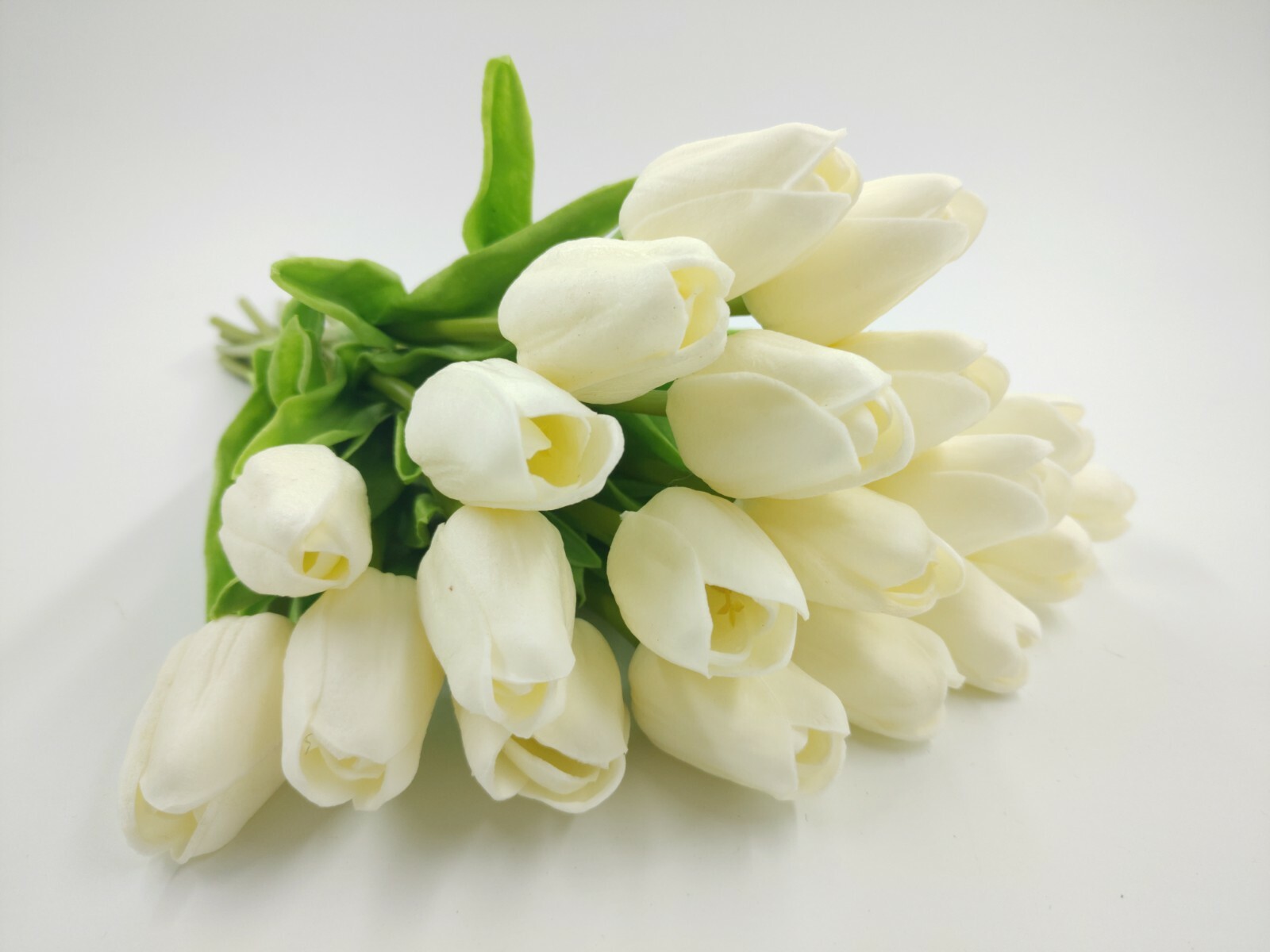 US 10 head Real Touch Artificial Tulip Fake Flower Wedding Home & Party Decor