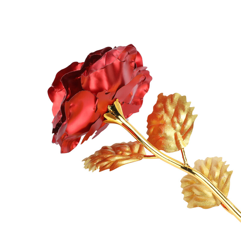 Gold Plated Real Rose 24K Dipped Flower Valentine’s Day Love Gift For Her Decor