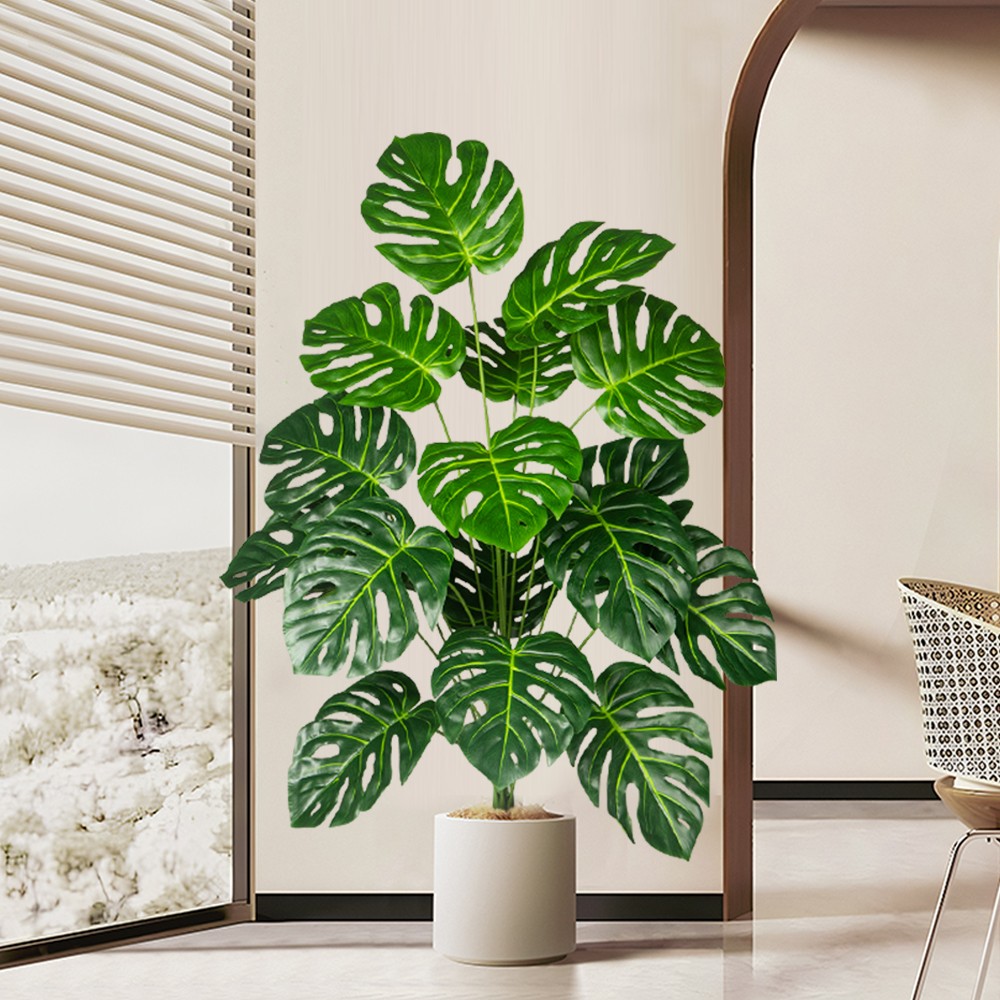 70–100cm Artificial Monstera Tree – Tropical Decor for Home/Office