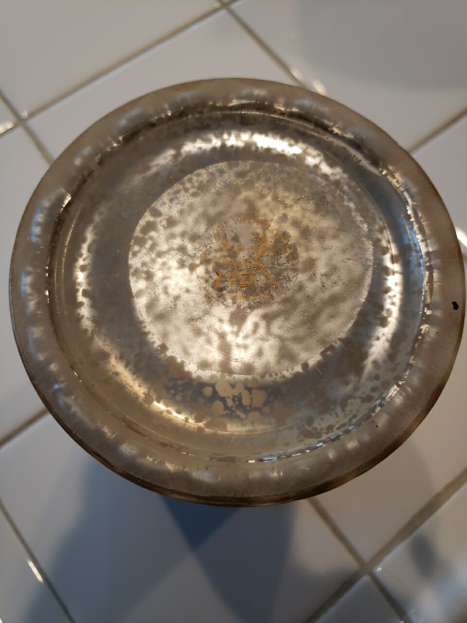 Gorgeous Honeycomb Pattern Glass Vase