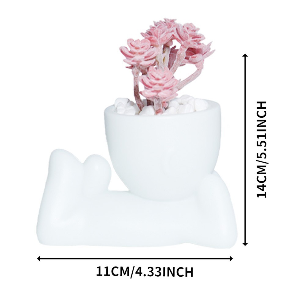 Home Decor Artificial Succulent Plants for Bathroom Bedroom Living Room