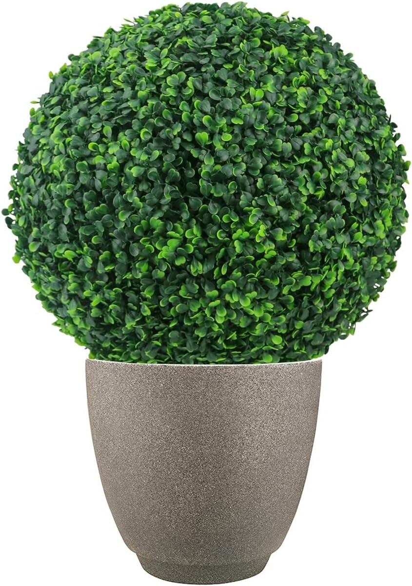 Eco-Friendly 15.7 Inch Boxwood Balls – Perfect for Weddings and Indoor Decor