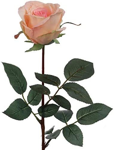 2Pcs Artificial Rose Bud Silk Flowers Wedding Table Decor Vase Display Pink 30?