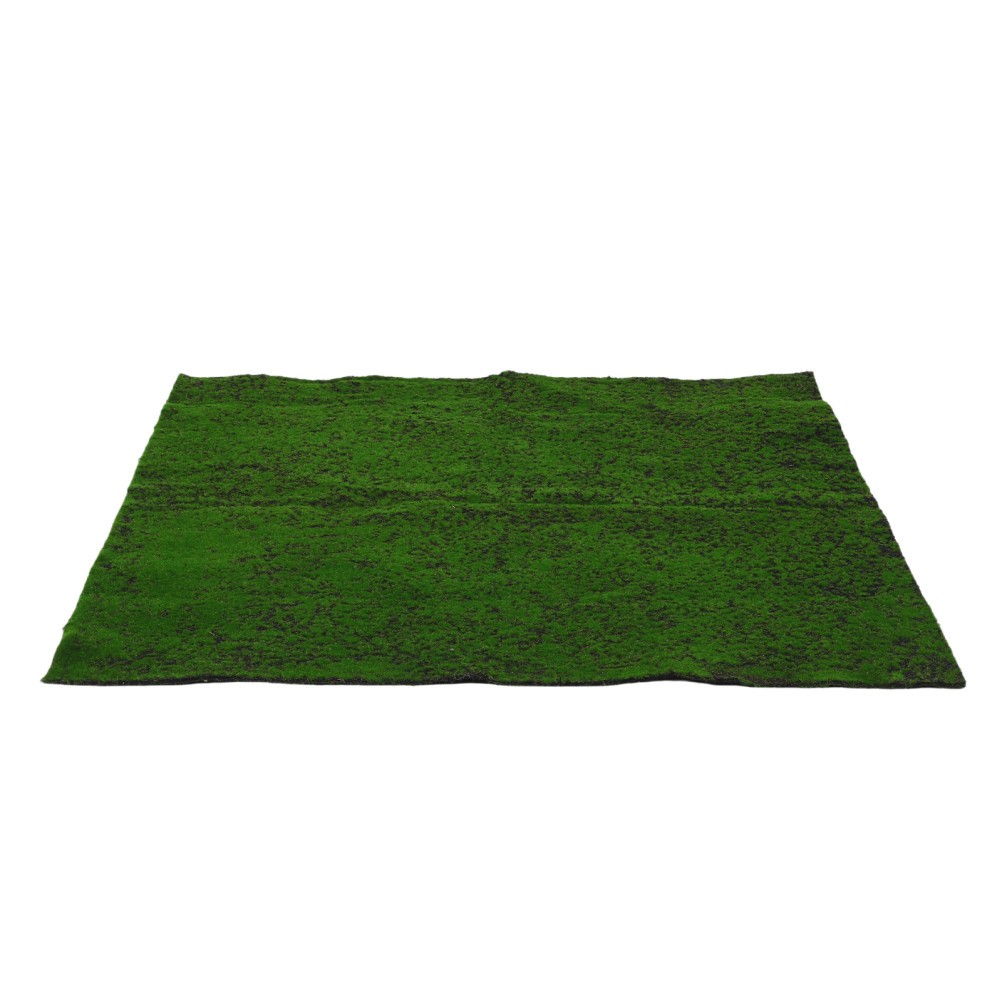1 Pack Reusable Artificial Moss Turf Green Model Grass for Decoration