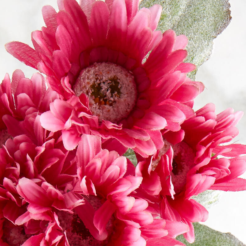 Package of 2 Mauve Artificial Gerbera Daisy 23″ Floral Bushes