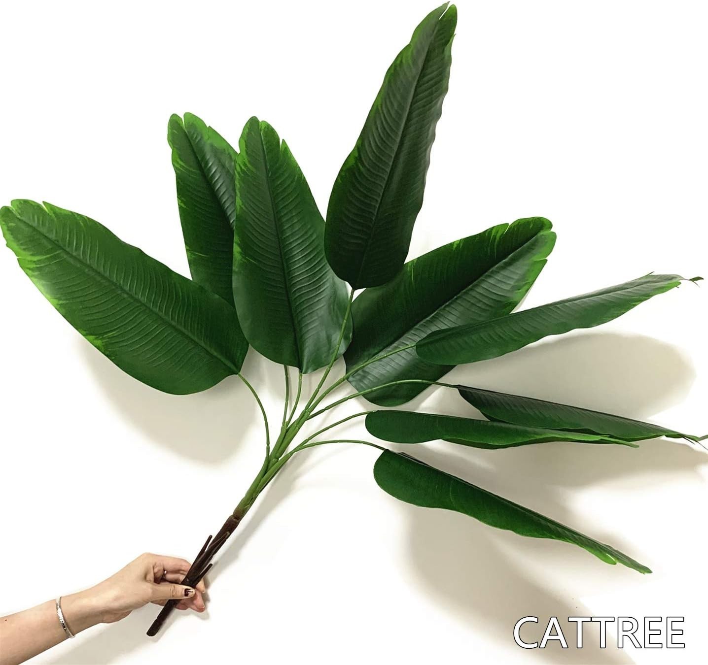 Elegant 30-Inch Faux Bird of Paradise Plant – Lifelike Home Decor (2 Pack)