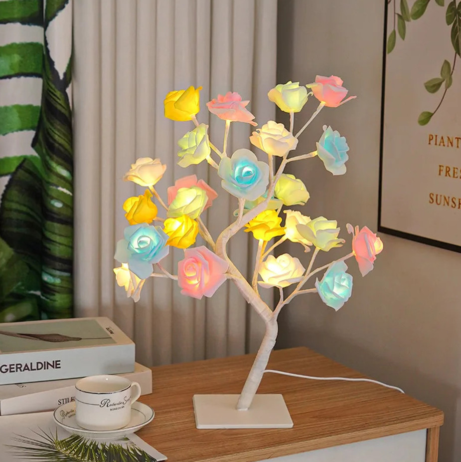 Forever Rose Tree Lamp