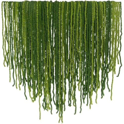 60 Pcs Hanging Moss Vines Faux Moss Garland for Decorating Plants Artificial