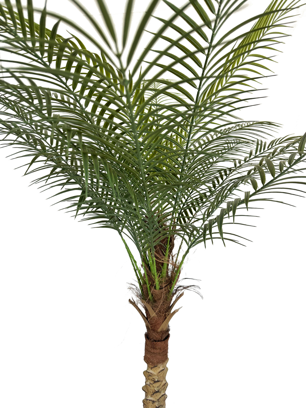 180 cm Tall Artificial Coconut Palm Tree 2 Pack Fake Green Decor Floor Plant