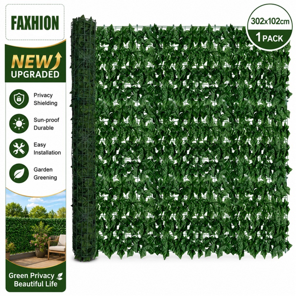 Artificial Ivy Privacy Fence