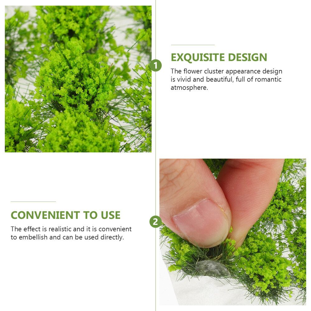 Simulated Flower Cluster Ornament Fake Flower Artificial Flower Decor