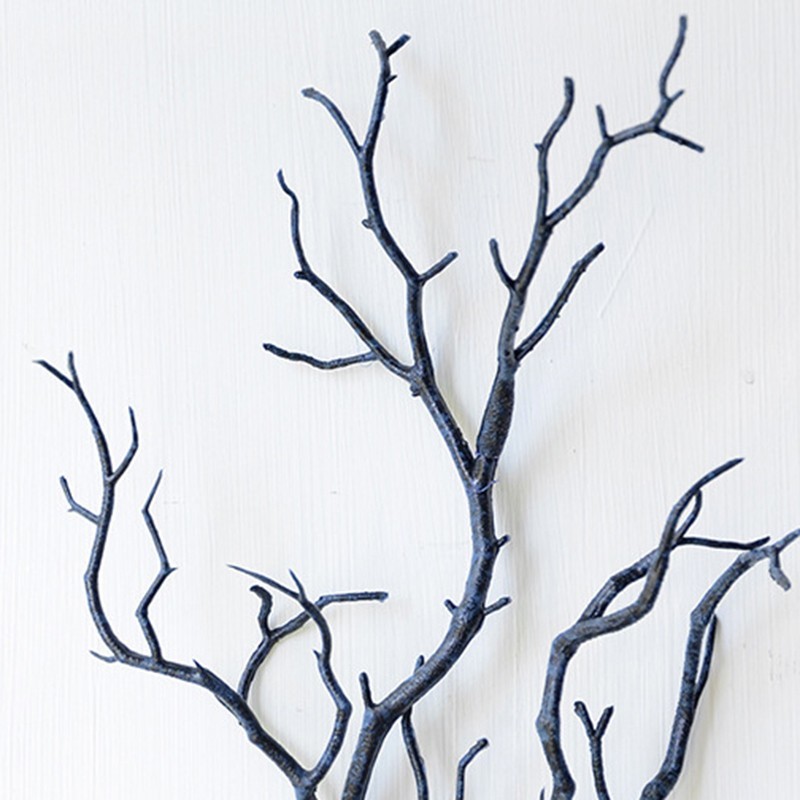 Art Simulation Plastic For Leaf Plant Tree Branch Home Indoor Shop Decoration