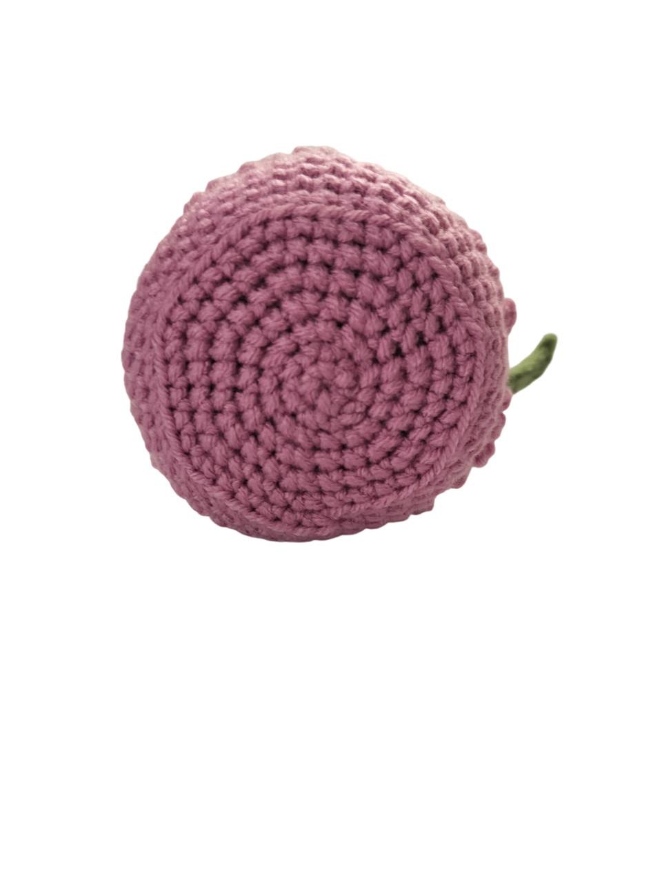 SUNFLOWER IN POT CROCHET HANDMADE Size Medium Free Standing Purple Pot
