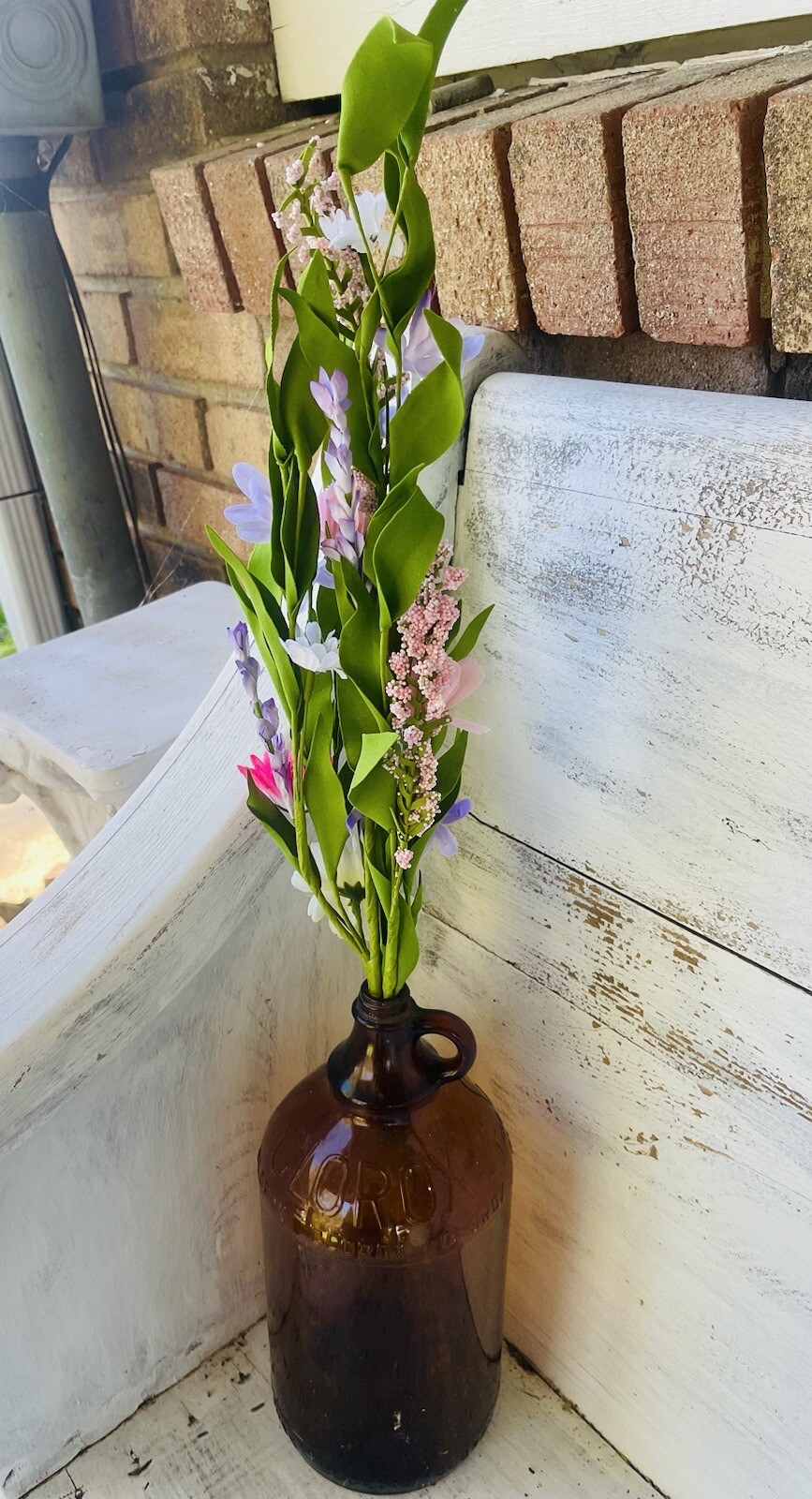 Spring Festival Flower & Herb Spray, 30”