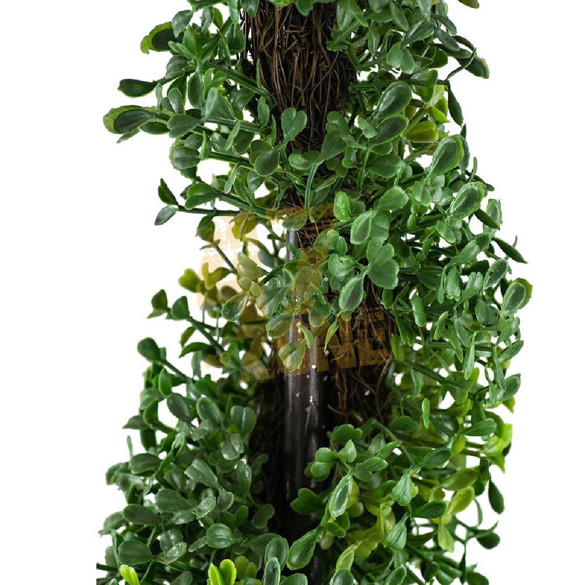 Faux Boxwood Tree Green and Brown Artifical Indoor Outdoor Garden Home Decor