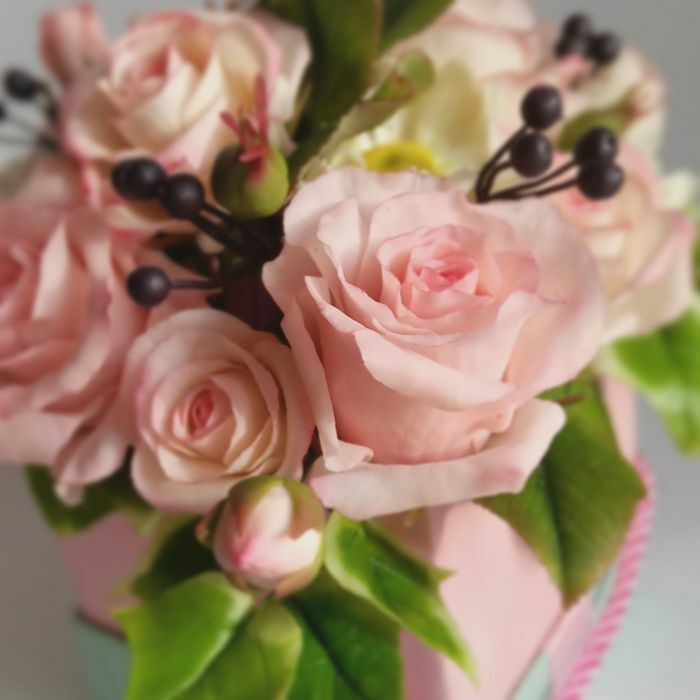 Cold PORCELAIN Handmade Flowers Home Decor Flower Arrangement Lifelike