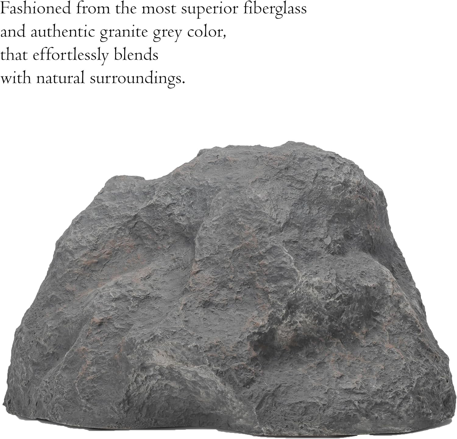 Artistic Weather-Resistant Faux Stone Rock for Garden and Patio Decor