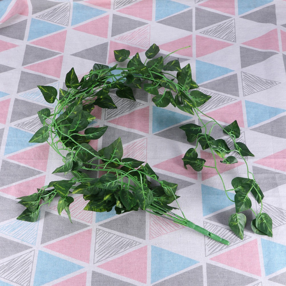 Scindapsus Plants Leaf Vines Room Decor Fake Home Decoration