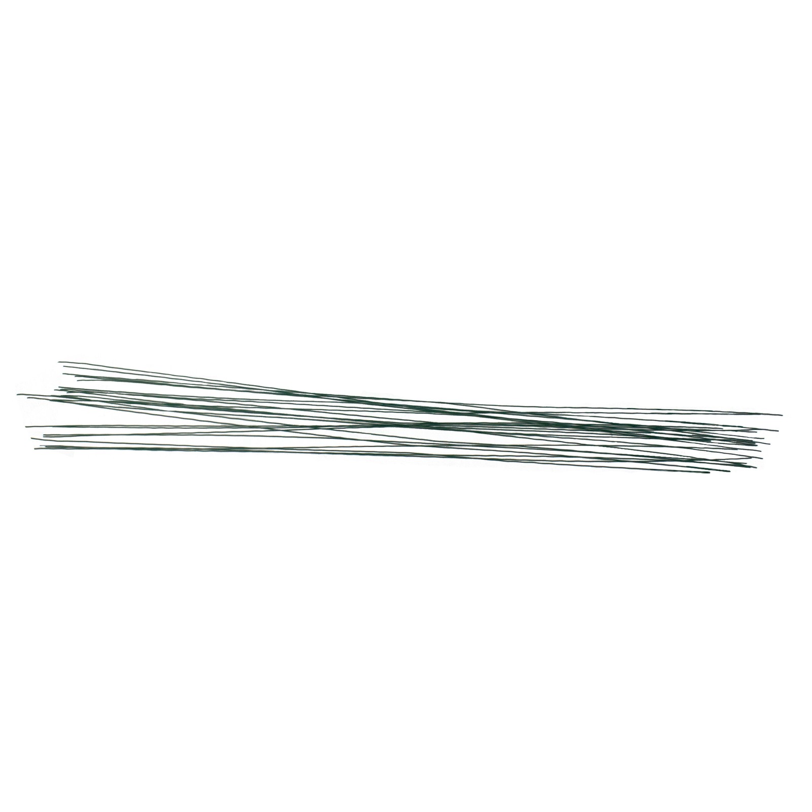 20 GA. Painted Stem Wire Floral Accessory – 18″ – Green