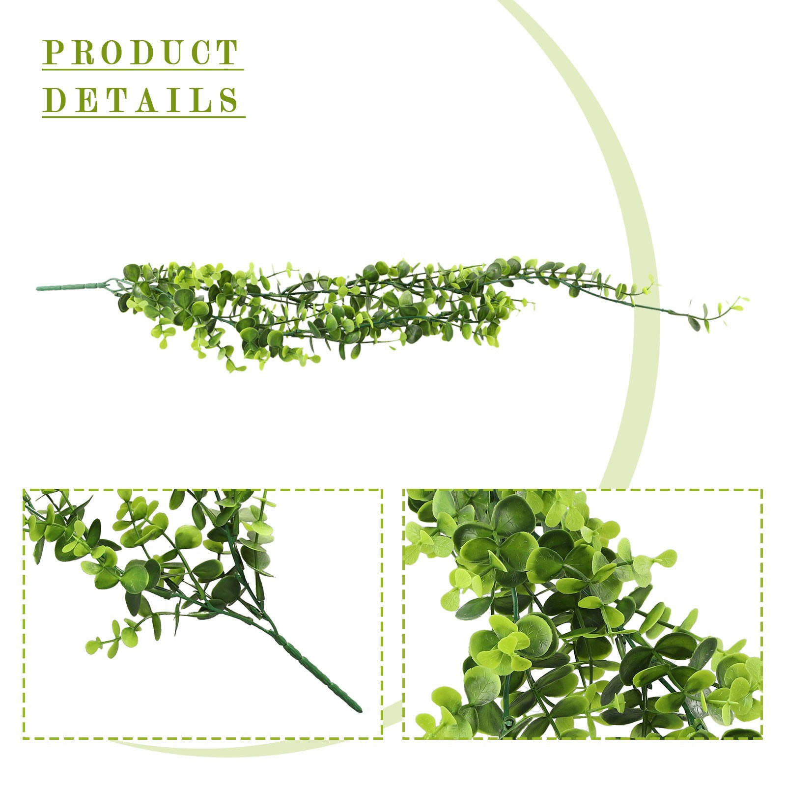 Artificial Hang Plants Fake Vine Ivy Leaf Greenery Garland Party Wedding Decor