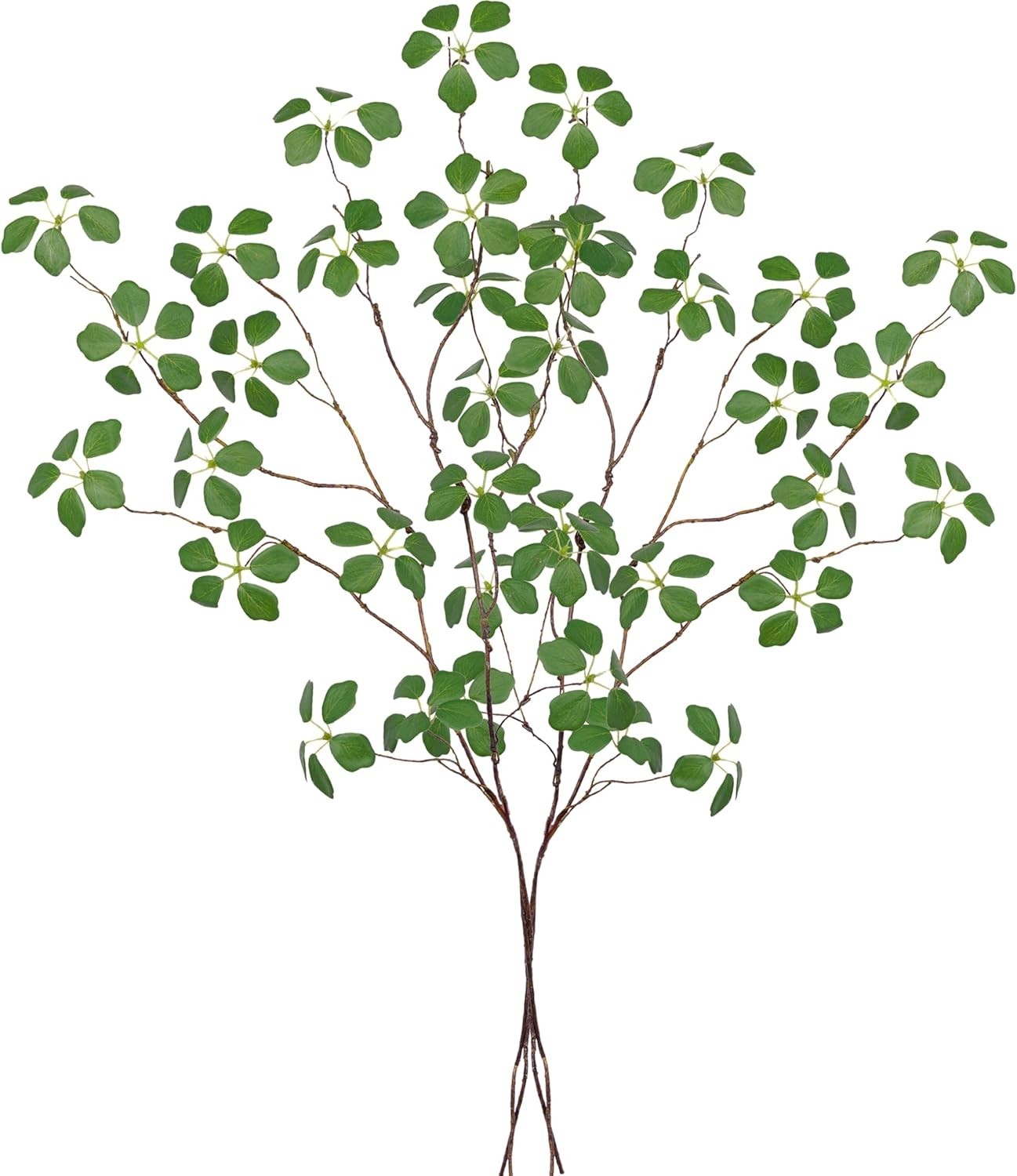 2PCS Faux Eucalyptus Stem Decoration – 33.5” Bendable Greenery for All Seasons