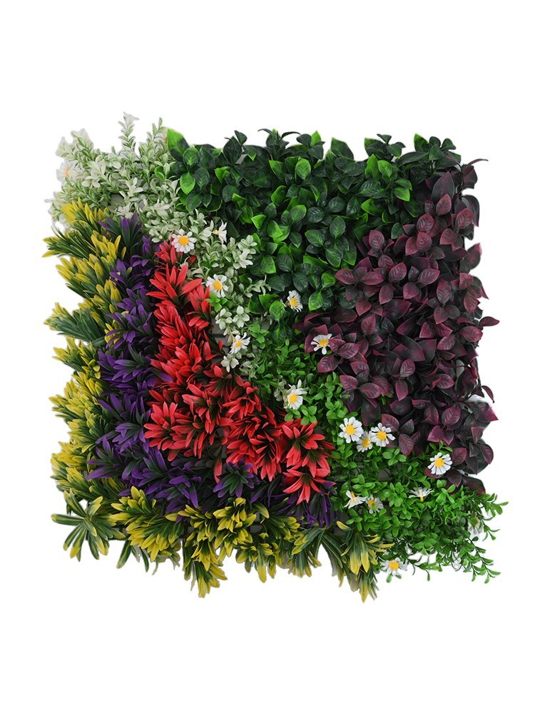 Maintain a Green Look Year round Artificial Plant Flower Wall Panels 50*50CM