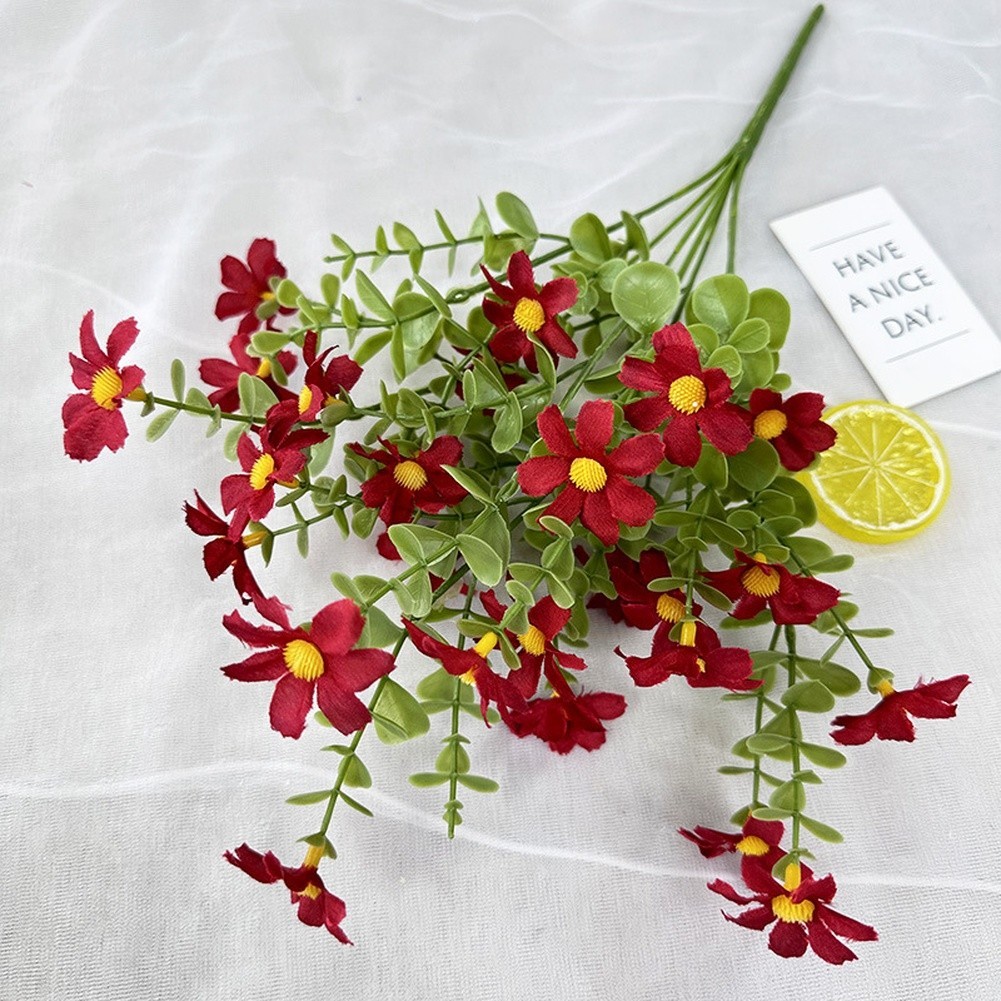 Chrysanthemum Artificial Flower 43 cm for Living Room Office Wedding Decor