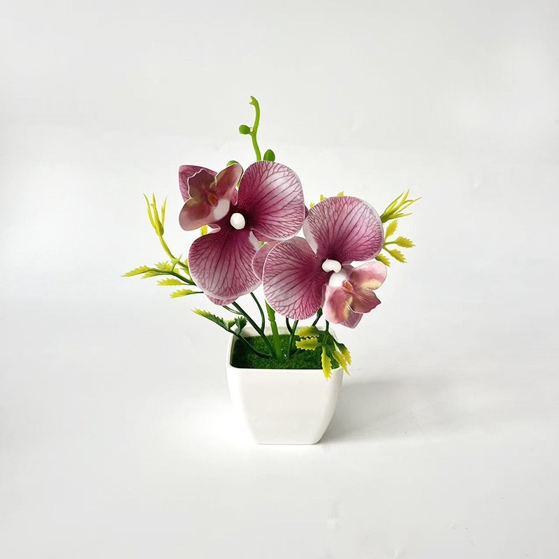 Artificial Phalaenopsis Orchid for Home Decor Wedding Table Centerpiece