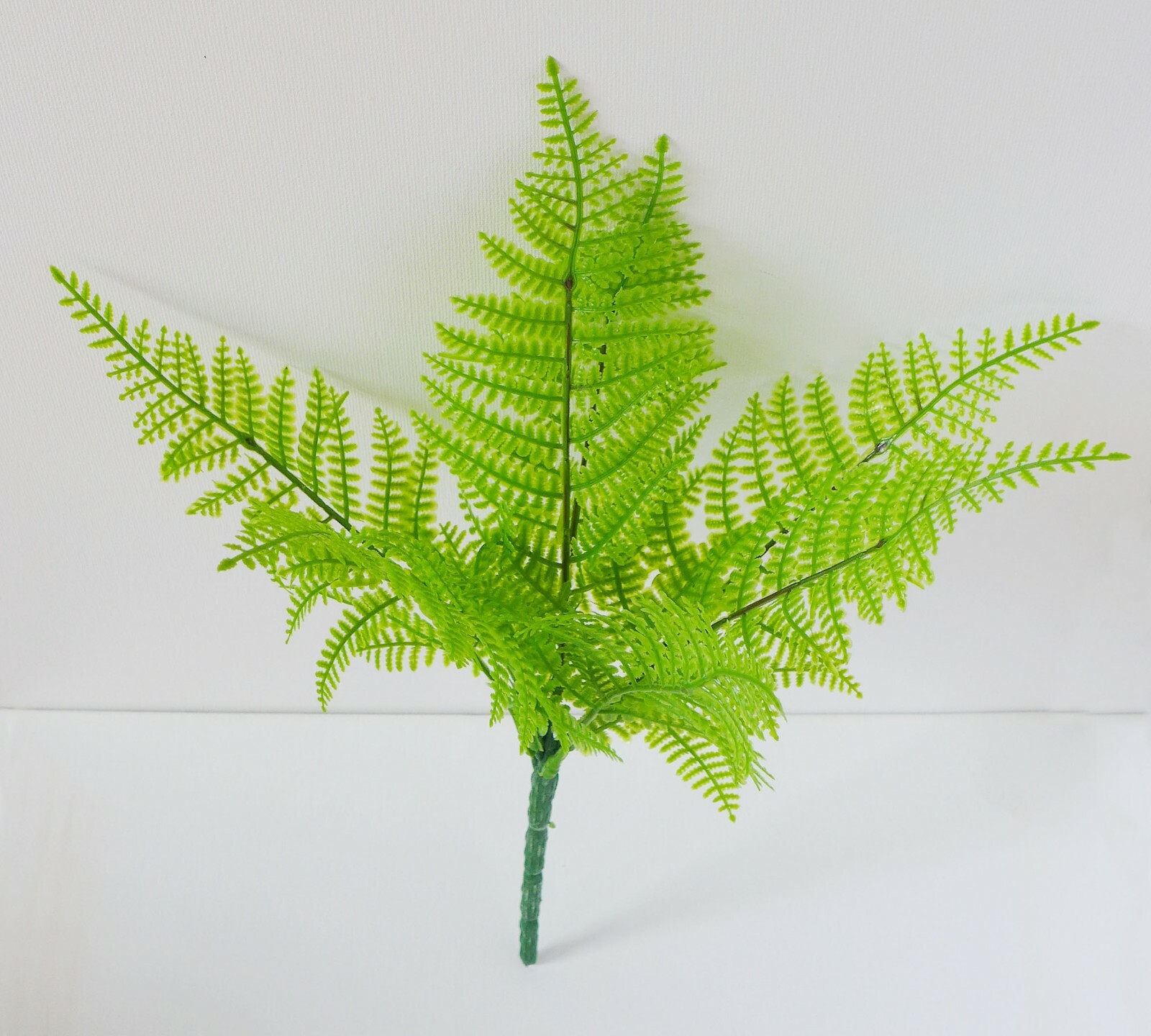 6 Pcs Artificial Plant Small Plastic Boston Fern Tree Grasses