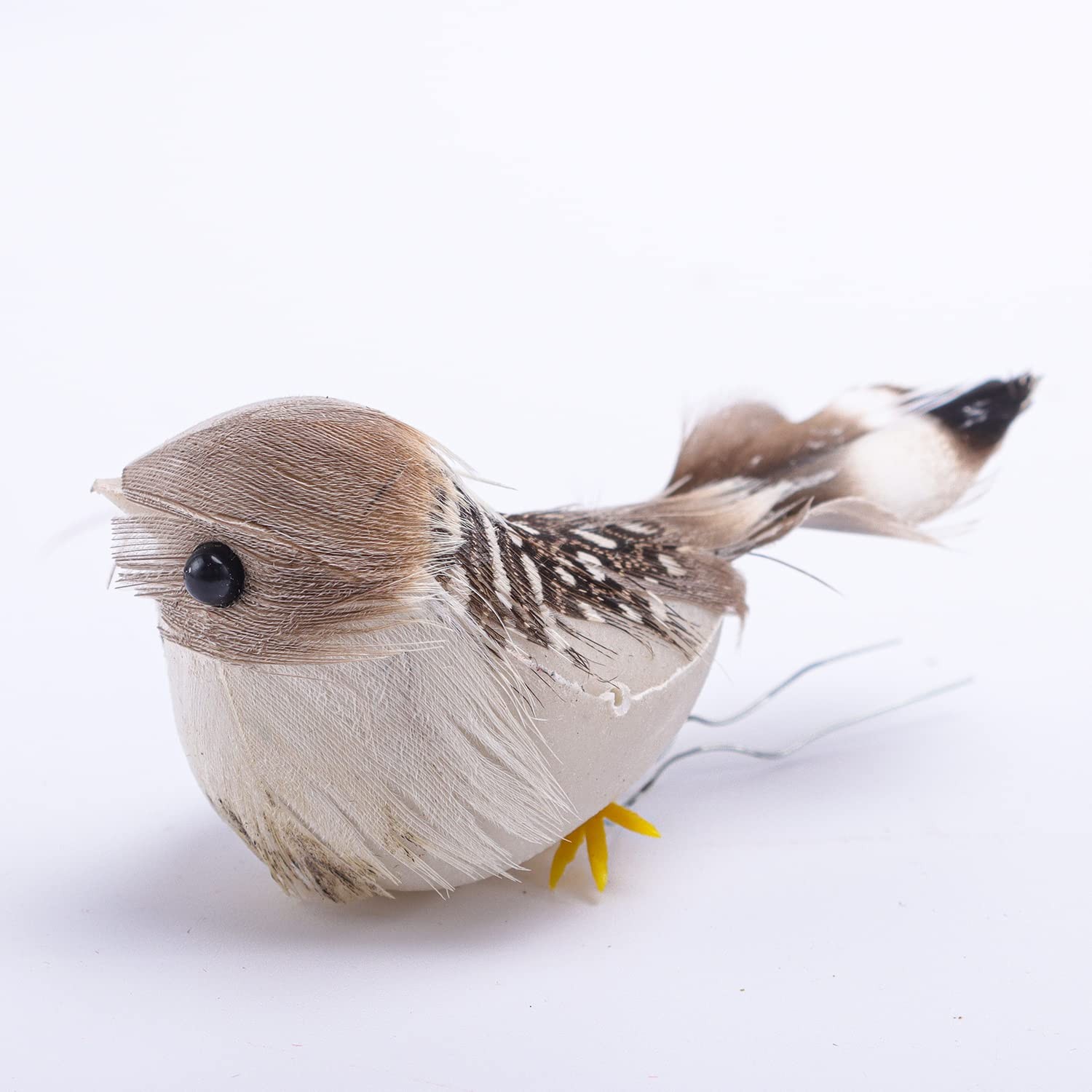 Set B Mini Artificial Simulation Feather Birds Christmas Tree Craft 24 PCS